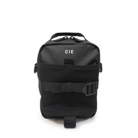 CIE GRID-3 SHOULDER BAG-04 Black, Lightweight, Waterproof Material, Made in Japan, Bottle Holder, Shoulder Bag, Cordura for Men and Women
