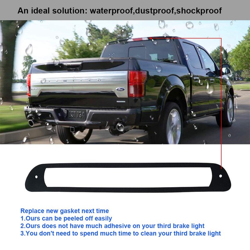 MOFORKIT 3rd Third Brake Light Seal Gasket Compatible with Chevy