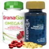 GranaGard, Xebrex, Duo Pack Omega 5 Omega 3 Nanotecnología Suplemento