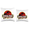 Jurassic Park 30th Anniversary Throw Pillow