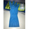 MARIGOLD DOZEN Marigold Industrial 12" Blue Rubber Gloves 317F Size