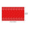PHOGARY 2 Pieces Western Party Tablecloth, Bandana Western Cowboy Themed