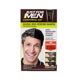 Just For Men Control Gx Shampoo 5 Ounce Grey Reducing (147ml) (2 Pack)                                                                                