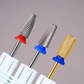 TAYE Nail Drill Bits Set,Professional Electric Nail Drill Bits, Tungsten Carbide Nail Drill Bits,Remove for Hard Gel or Nail Polish,for Salon Home Nail Tools
