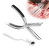 lasuroa Rib Membrane Remover, Stainless Steel Rib Prep Tool with