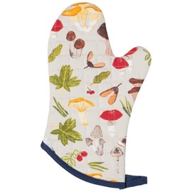 Now Designs Chef Oven Mitt, Field Mushrooms (NOM1422D)