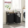 VASAGLE Laundry Hamper, Laundry Basket, Laundry Sorter with 2 Pull-Out