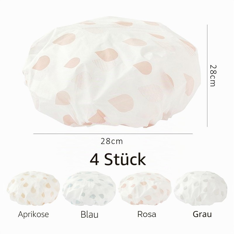 Pack of 4 Baking Fermentation Caps, Food Cover, Bread Proofing