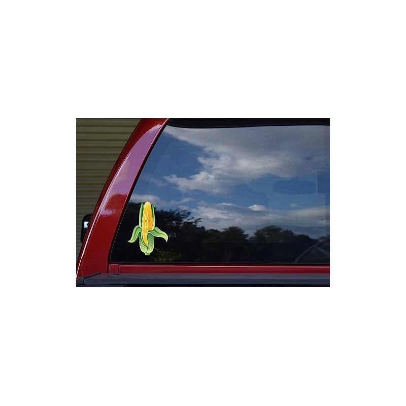 StickerTalk Corn on The Cob Sticker, 4.5 inches by 6