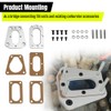AUTOVIC Carb Adapter Kit Aluminium For Nissan D21 1986-1989 Z24i