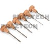 PRAZTECH 6pcs Graver with Wooden Handles | Engraver Tool Clock