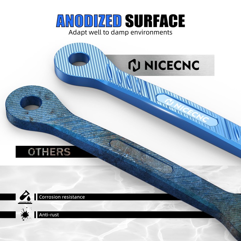 NICECNC Motorcycle 1.5IN/38MM Suspension Lowering Link Lowering Linkage Compatible with