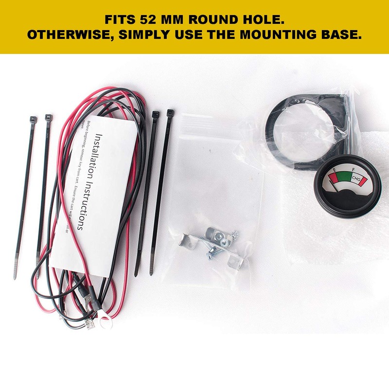 Stone River Golf Cart Meter (48vKIT, 36vKIT, 48vKit)