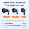 GODOX ML-CFL5 Accesorio Fresnel de Silicona Plegable, Modificador de Luz