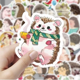 The Hedgehog Stickers Pack of 100 Cartoon Stickers for Water Bottles, Luggage, Bike, Car, Party Supplies for Kids, Teenagers, Adults