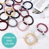 12-Pack Braided Hair Ties for Thick Hair, Classic Mix