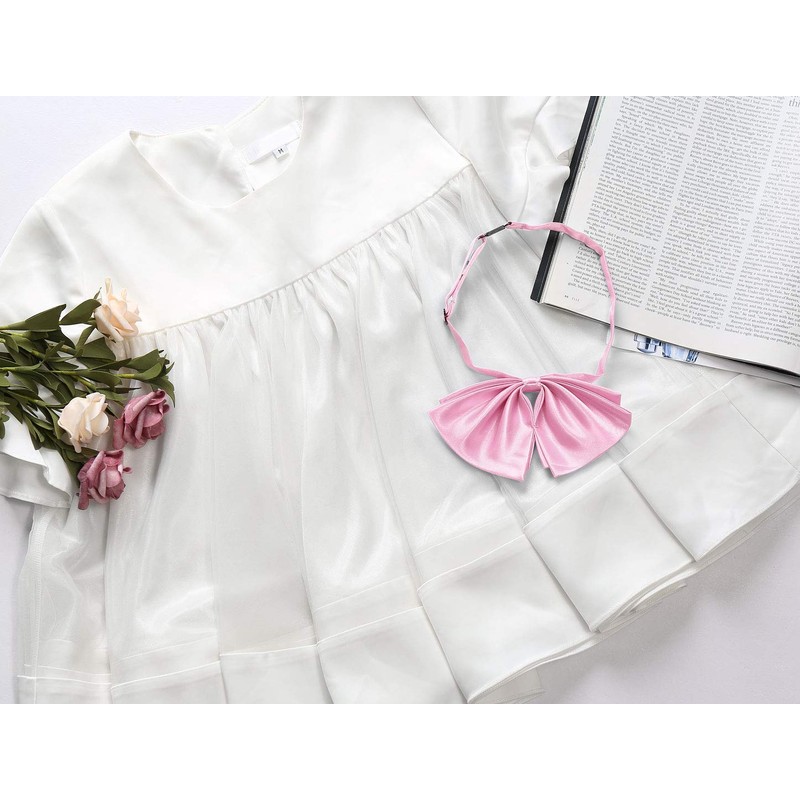 Allegra K School Ribbon, Ribbon Tie, Uniform Ribbon, Bowtie, Bowtie,