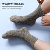 HEERMS 5 Pairs Mens Merino Wool Socks Thick Winter Hiking