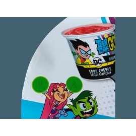 Big Ice Cream Truck Decal Sticker 23" diameter Teen Titans Go by Blue Bunny.
