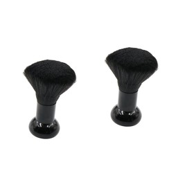 minkissy 2pcs Curved Vented Hair Brush Travel Beauty Custom Meridian Brush for Hair Hair Cleaning Brush Neck Duster Fiber Hair Brush Hair Sweep Styling Tool