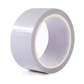 ZAZRA® Duct Tape - Heavy Duty Gaffer Tape, Strong & Waterproof, 48mm x 10m (Pack 1), White