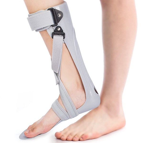 AFO Foot Drop Brace Ankle Foot Orthosis, for Foot Drop, Stroke, Hemiplegia, Tendon and Calf Stretching, Keeping Foot in Straight Right Angle (S-Right)