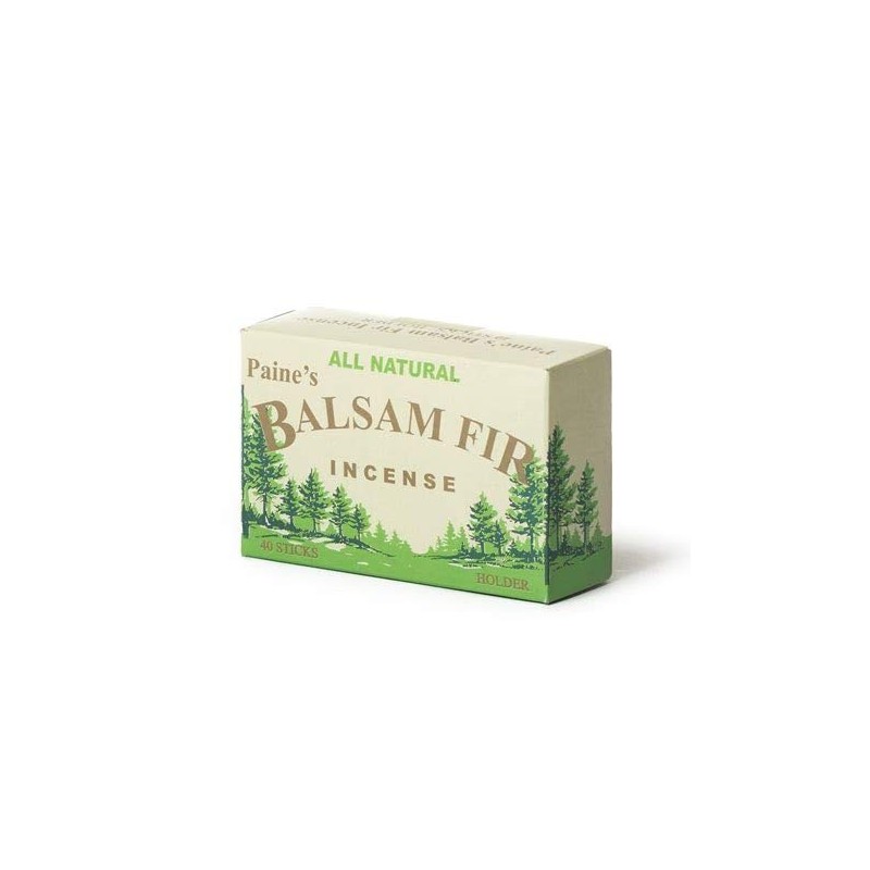 40 Balsam Sticks and Holder - Paine's Fir Balsam Incense