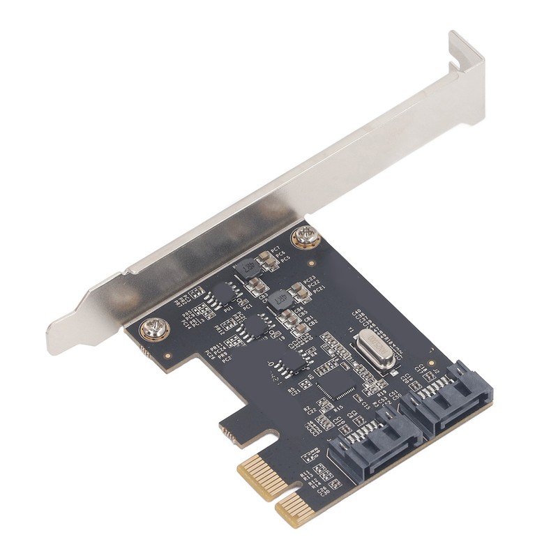 PCI E to SATA Adapter Card 2 Port 6Gbps PCIE3.1x1