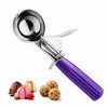 Ice Cream Scoop, Small Size Cookie Scoop with Trigger for