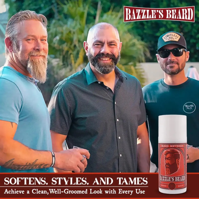 Acondicionador Y Bálsamo Suavizante Para Barba Bazzle's Bear