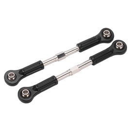 2pcs/set Metal Steering Tie Rod for 1/8 1/10 High Speed RC Cars Steering Linkage Pull Rod