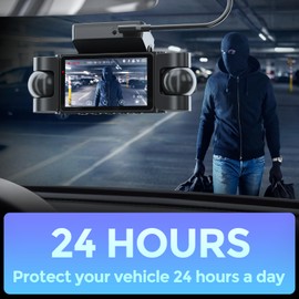 FREEXAR Multi-Size Dash Cam Hardwire Kit, Acc Hardwire Kit (12V-30V to 5V) USB-C Power Cable for D4 Dash Camera, 24H Parking Mode, Low Voltage Protection, Fuse Tap Adapter & Circuit Tester Included