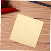 GANAZONO 2pcs Solid Brass Sheet Plates Thickness for Crafts Repairs