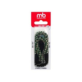 Moneysworth & Best No Tie Laces, 2 Pack - Camo/Black, 36 Inch