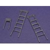 WISEMAN MODEL SERVICES O/On3/On30 STEP LADDER WISEMAN MODEL SERVICES DETAIL