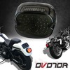 OVOTOR LED Tail Light Smoke Lens Lay Down Tail Lamp