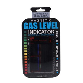NA. Practical Propane Butane LPG Fuel Gas Tank Level Indicator Magnetic Gauge Bottle