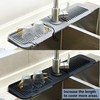 QINGWOW 23.6 inch Silicone Faucet Splash Mat - 2025 Upgrade