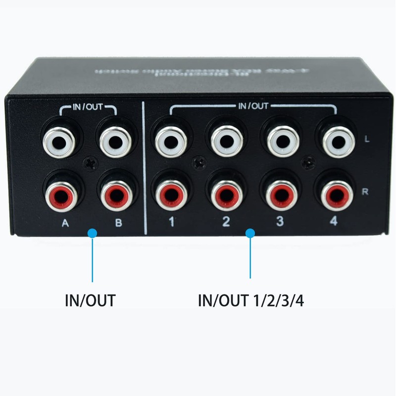Bi-Directional No External Power No Noise 4 Way 2 in