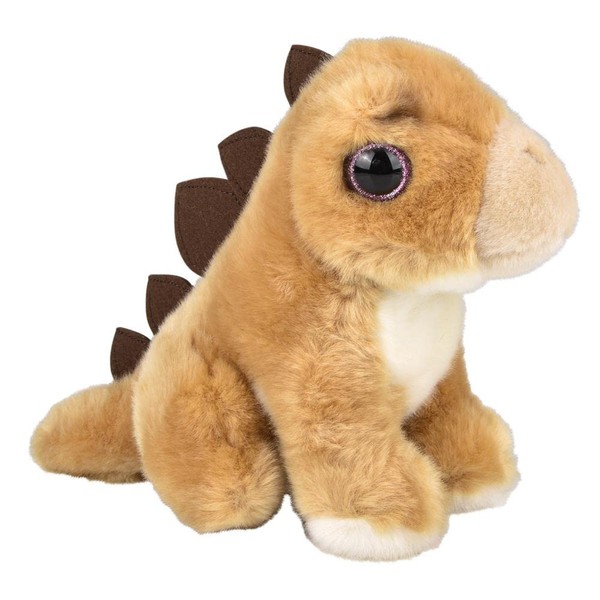 7” Stegosaurus Dinosaur Stuffed Animal Plush Toys, Cute, Ultra Cuddly, Huggable Soft Dino Toy, Nursery Decor, Baby Shower Decorations, Birthday Gift for Boys and Girls (7" Stegosaurus)