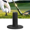 Golf Rubber Tees Driving Range Set, Durable Golf Tee Holder