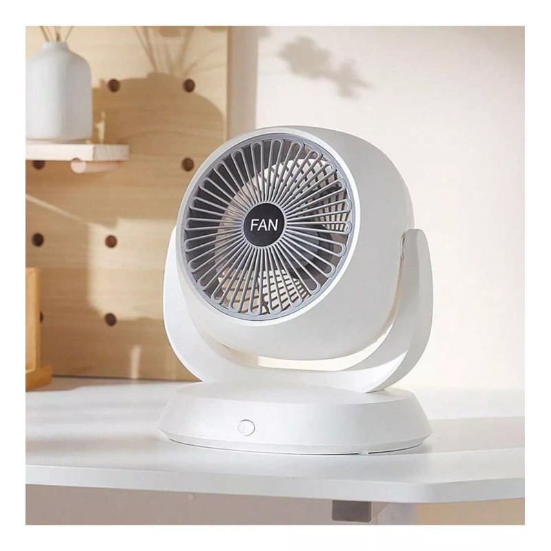 NewWay Ventilador Aire De Escritorio Cargo Usb De La Oficina