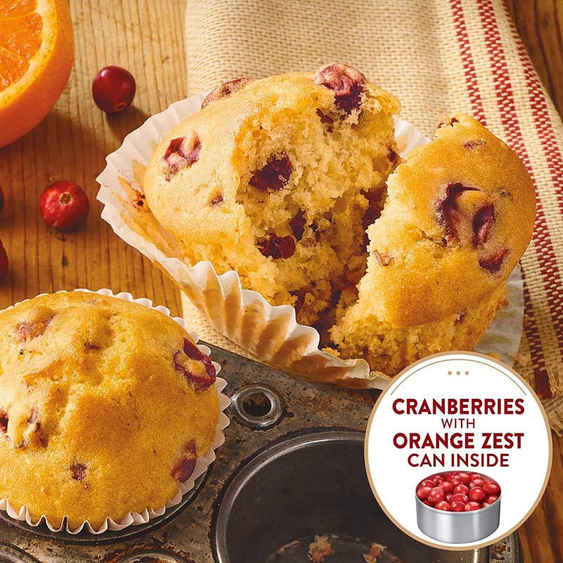 Krusteaz Cranberry Orange Muffin Mix, Contains Cranberries with Orange Zest