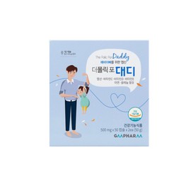 GM Farm The Policpo Daddy Folic Acid Vitamin 50 tablets (2) 1 box of 100 tablets / 지엠팜 더폴릭포 대디 엽산 비타민 50정 2개 100정 1박스