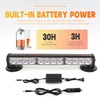 14" Battery Powered Emergency Strobe Lights Bar for Truck Vehicle
