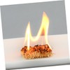 IWOWHERO 50pcs Wooden Firelighters Carbon Wax Sticks Natural Igniters for