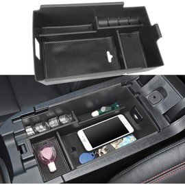 Bandeja organizadora de consola central para Chevy Equinox 2020 2019 2018 con reposabrazos y caja de almacenamiento secundario compatible con Equinox 2018-2020 accesorios