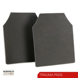 Semper Fi Armor Body Armor AR500 Level 3 Set Of Curved 10x12 Plates In Stock Immediate Shipping