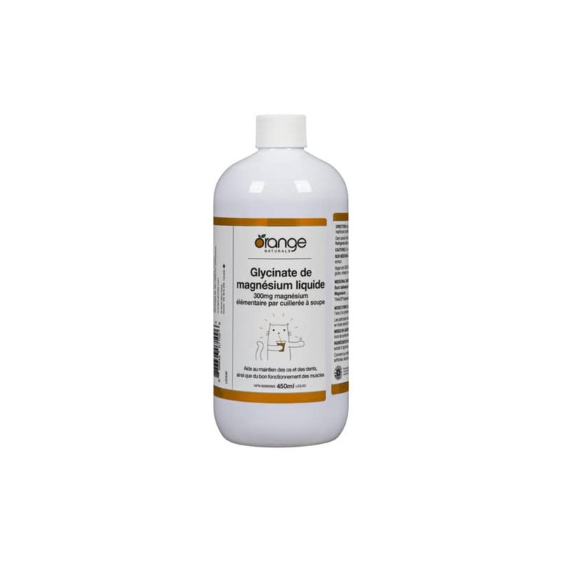 Orange Naturals - Magnesium Glycinate Liquid - 450ml