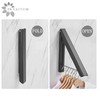 Laundry Drying Rack, Wall Mounted Retractable Clothes Hanger, Aluminium Home